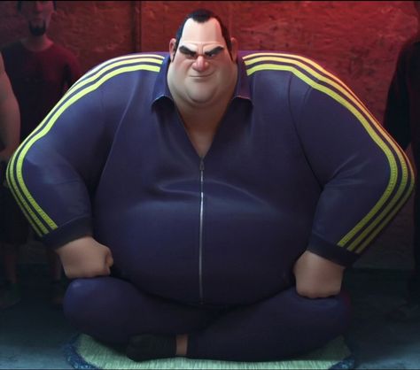 Yama is a minor antagonist in Disney's 2014 animated feature film, Big Hero 6. He is one of San Fransokyo's most notorious criminals. Modeled after rikishi (sumo wrestlers), Yama is also Hiro Hamada's arch-nemesis. Yama is a local crime boss living in the city of San Fransokyo. He has partaken in various illegal acts such as bot-fighting, thievery, illegal money lending, and murder. With his gruff and powerful demeanor (coupled by his massive physique), Yama has gained a notorious reputation... Big Hero 6 The Series, San Fransokyo, Tadashi Hamada, Hiro Hamada, Sumo Wrestler, World Movies, Baymax, Bruce Willis, Hero 6