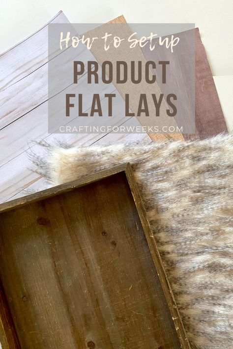 Step-by-step tips and tricks to setting up a great product flat lay for your handmade business. #crochetbusiness #handmadebusiness #flatlay #flatlaytips How To Take Good Pictures Of Products, Product Photo Setup, Poshmark Photo Setup, Diy Product Photography, Crochet Photography, Flatlay Ideas, Fun Desk, Poshmark Tips, Flat Lay Inspiration