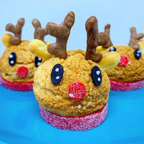 Baking Decor, Choux Pastry, Cute Reindeer, Cream Puff, Pastry Desserts, Dessert Sauces, Cream Puffs, Cooking Recipes Desserts, Puddings