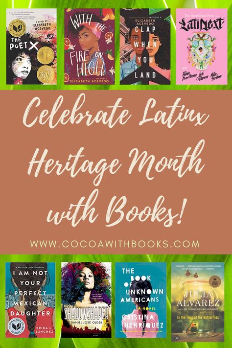 Hispanic Heritage Month Book Display, Latina Authors, Latinx Heritage Month, Bilingual Teaching, Sensory Details, Tapestry Woven, Media Specialist, Hispanic Heritage Month, Cultural Celebration