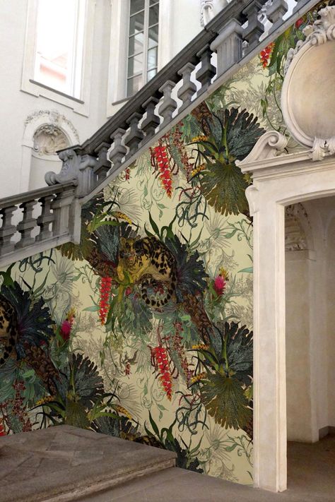 Cowhide Print, Clouded Leopard, Timorous Beasties, Glasgow School Of Art, Have Inspiration, Tropical Foliage, Scientific Illustration, Festival Design, Wallpaper Design