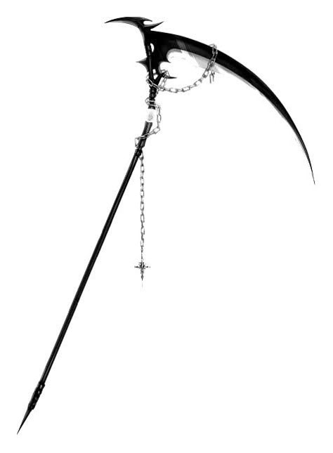 Sythes Design, Scythes Designs, Fantasy Scythe Ideas, Scythe Designs Drawing, Dark Staff Magic, Scythe Design Art, Sythe Designs, Spear Designs Art, Scythe Character Design