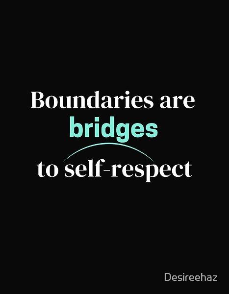 Embrace the power of self-respect and boundaries with this empowering T-shirt. 'Boundaries Are Bridges to Self-Respect' reminds us that setting limits isn't about keeping people out - it's about building a path to personal growth and respect. Featuring a clean, minimalist design that is perfect for anyone who values inner peace and healthy boundaries. It's a wonderful choice for daily wear or as a meaningful gift for someone on a journey of self-discovery. Wear it proudly as a reminder that boun Healthy Boundaries Quotes, Boundaries Quotes, Platonic Friends, Self Respect Quotes, Respect Quotes, Respect Women Quotes, Healthy Boundaries, Self Respect, Self Love Quotes