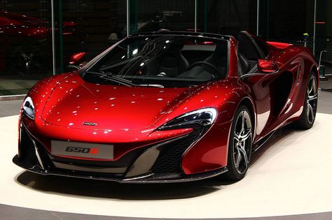 2015 McLaren 650S Spider Red Mclaren, Mclaren 650s Gt3, Mclaren 650, Mclaren Sports Car, Mclaren 650s, Slr Mclaren, Sweet Cars, Candy Apple Red, Apple Red