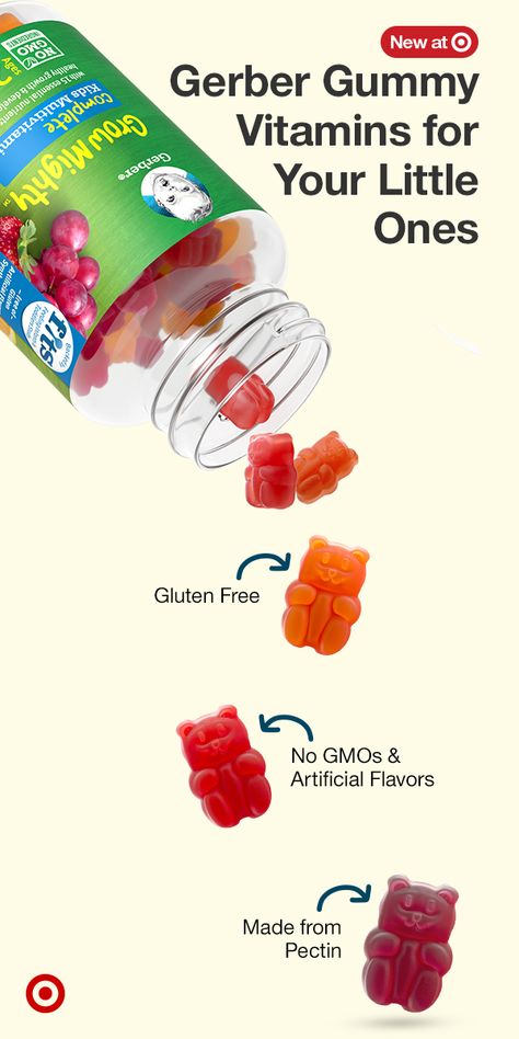 Vitamin Ads, Supplement Ads, Study Fits, Probiotics For Kids, Kids Vitamins, Healthy Gummies, Vitamins D, Vitamin Gummies, Chewable Vitamins