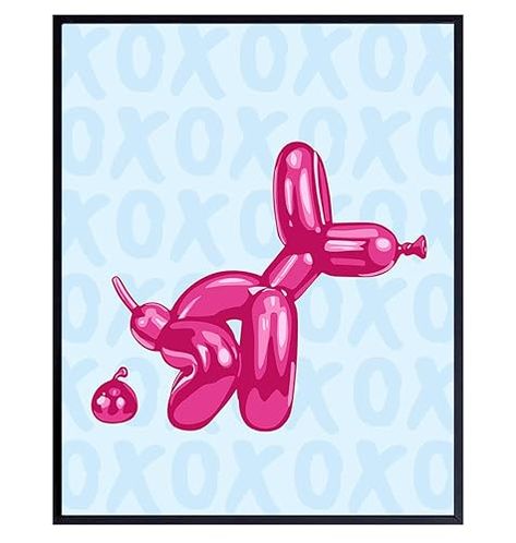 Cute Aesthetic Room Decor, Cute Aesthetic Room, Modern Bathroom Wall Art, Blue Bathroom Walls, Funky Bathroom, Pink Bathroom Decor, Funny Bathroom Art, Minimalist Modern Art, Modern Pop Art