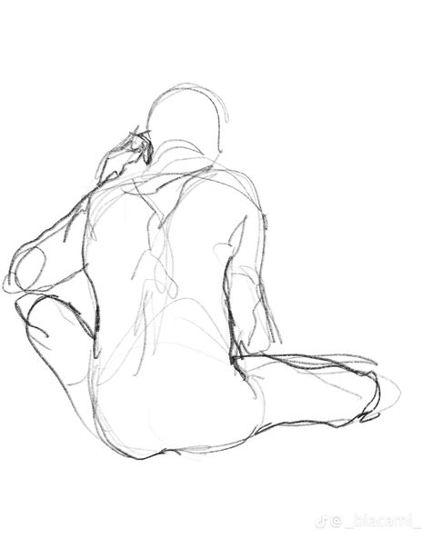 Backward Facing Pose Reference, Headbutt Drawing Reference, Sitting Pose Reference From Behind, Sitting Back View Reference, Sitting Against Wall Pose Reference, Back Pose Drawing Reference, Side Standing Pose Drawing, Back Facing Pose Reference, Sitting Down Back View