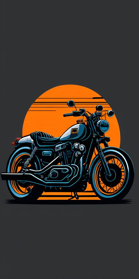 artwork of t-shirt graphic design, flat design of one retro , motorcycle , colorful shades, highly detailed clean, vector image, centralized image, photorealistic masterpiece, professional photography, realistic car, simple sunrise backdrop for car, flat white background, isometric, vibrant vector Background Motor, Car Artwork Illustration, Car Couple Aesthetic, Car Valentine, Motorbike Illustration, Bike Artwork, Motorbike Art, Car Lifestyle, Motorcycle Artwork