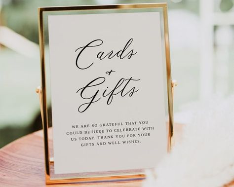 Open Bar Wedding, Gift Table Wedding, Audio Guest Book, Gift Table Signs, Minimalist Cards, Modern Minimalist Wedding, Favors Sign, Simple Invitation, Guest Book Sign