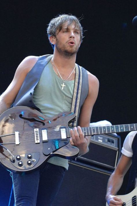 Caleb Followill of Kings of Leon. Caleb Followill, Kings Of Leon, Sing To Me, I'm With The Band, Jim Morrison, Out Of Control, Eric Clapton, I Love Music, Kinds Of Music