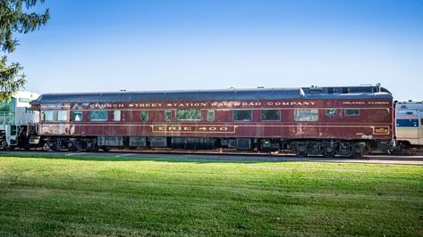 J.P. Morgan's Railcar: Erie 400 Pullman Car - http://barnfinds.com/j-p-morgans-railcar-erie-400-pullman-car/ Pullman Train, Pullman Car, J P Morgan, Union Pacific Railroad, Luxury Train, Railroad Photos, J P, Cars And Trucks, Steam Locomotive