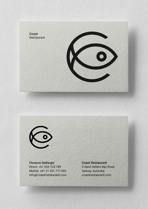 Business Card Design Ideas | By Abukoo - Cuba Gallery Business Card Design Minimal, Stationery Business Card, Business Card Design Minimalist, Buisness Cards, Business Cards Layout, Graphic Design Business Card, Name Card Design, Professional Business Card Design, Minimal Business Card