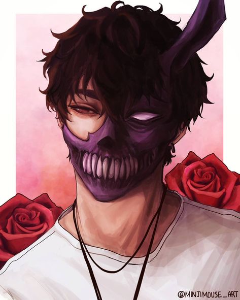 Corpse Husband Fanart, Corpse Husband, His Personality, Dark Anime, Handsome Anime Guys, Handsome Anime, This Man, Anime Demon, Cartoon Art