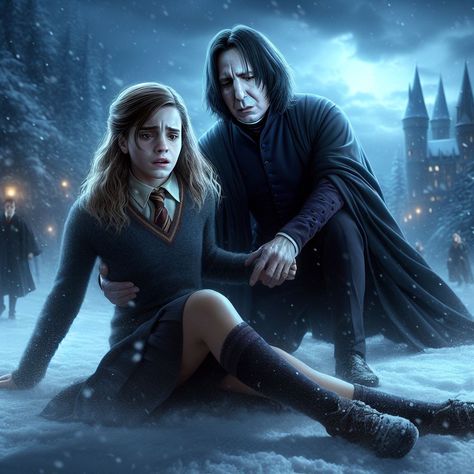 Naruto Kankuro, Snape Hermione, Hermione Granger Fan Art, Severus Snape Hermione Granger, Snape And Hermione, Severus Snape Fanart, Harry And Hermione, Severus Rogue, Professor Snape