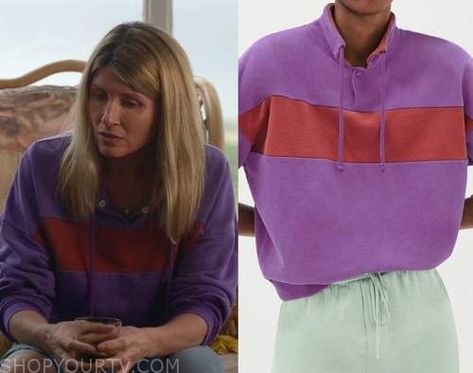 Bad Sisters, Bad Sister, Where To Buy Clothes, Sister Outfits, Fashion Tv, Purple Sweater, Episode 3, Season 1, American Vintage