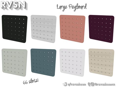 Sims 4 Cc Trash Can, Large Pegboard, Retro Kitchen Appliances, Mini Desk, Toddler Mattress, Dog Canvas, Mini Pumpkins, Sims Community, Wall Organization