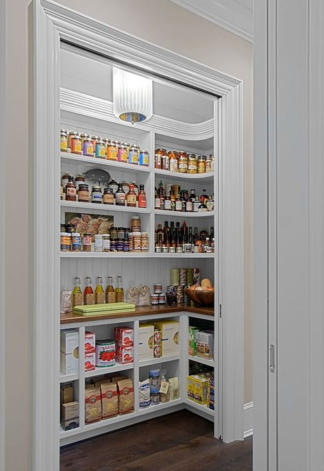 Pantry Closet Design, Pantry Inspiration, Pantry Decor, Pantry Room, Desain Pantry, Pantry Remodel, Pantry Cupboard, Pantry Makeover, Pantry Shelving