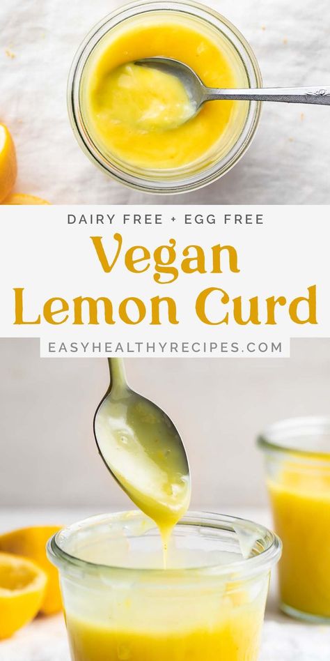 Vegan Pound Cake, Vegan Lemon Curd, Dairy Free Recipes Easy, Lemon Curd Recipe, Diy Food Gifts, Curd Recipe, Dairy Free Eggs, Keto Vegan, Recetas Keto