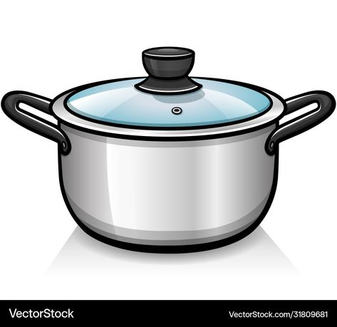 Cooking Pot Illustration, Cooking Pot Drawing, Pot Illustration, Pot Drawing, Food Background Wallpapers, Hulk Birthday Parties, How To Draw Anything, Kitchen Clipart, Pot Image