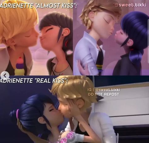 Miraculous Ladybug Fan Art Kiss, Adrien X Marinette, Miraculous Ladybug Kiss, Marinette Et Adrien, Adrian And Marinette, Ladybug Wallpaper, Miraculous Ladybug Oc, Miraculous Ladybug Memes, Miraculous Ladybug Fanfiction