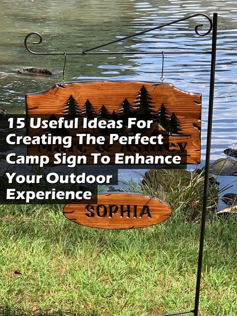 Discover 15 useful ideas for creating the perfect camp sign to enhance your outdoor experience. Whether you're marking your campsite, guiding fellow adventurers, or adding a personal touch to your setup, these creative camp sign concepts will inspire you. From rustic designs to fun messages, learn how to craft signs that not only serve a purpose but also elevate the ambiance of your outdoor retreat. Transform your camping experience with these practical tips! Camping Signs Diy, Fun Messages, Craft Signs, Useful Ideas, Camping Needs, Camping Signs, Weekend Escape, Camping Spots, Outdoor Retreat