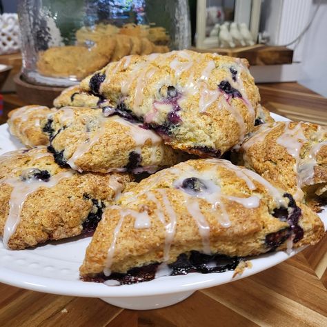 Sourdough - Blueberry Scones ,  , Sourdough Blueberry Scones, Sourdough Blueberry, Blueberry Scones Recipe, Lithuanian Recipes, Scone Mix, Sprouted Grain Bread, Smoked Oysters, Zucchini Blossoms, Blueberry Scones