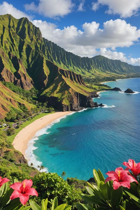 🌺 Ultimate Guide to Hawaii: Insider Tips for First-Time Visitors 🌴 Breathtaking Places Nature, Hawaii Places To Visit, Traveling Hawaii, Hawaii Culture, Places To Visit In Hawaii, Hawaiian Aesthetic, Hawaii Wallpaper, Destination Places, Beaches Hawaii