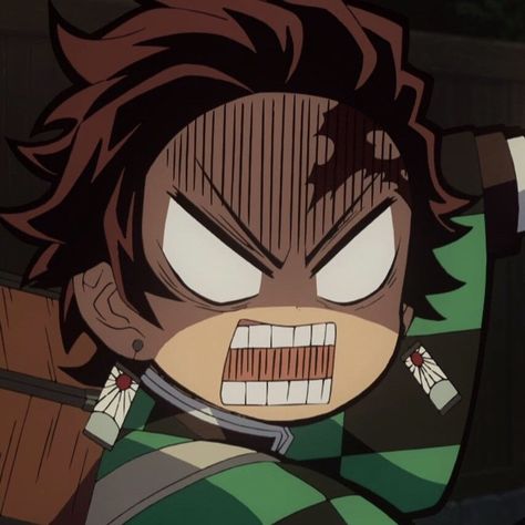 Tanjiro Kamado | Anime: Demon Slayer / Kimetsu no Yaiba Tanjiro Kamado Icons Cute, Goofy Face, Tanjiro Kamado, Japanese Manga Series, Funny Profile Pictures, Anime Character Drawing, Kimetsu No Yaiba, Really Funny Pictures, Jojo's Bizarre Adventure