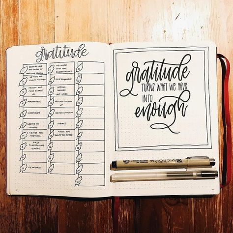 11 Inspiring Gratitude Log Ideas for Your Holiday Bullet Journaling | Apartment Therapy Quote Gratitude, Gratitude Log, Keep Practicing, Practicing Gratitude, Gratitude Journal Prompts, Bullet Journal Mood, Bullet Journal Notebook, Dot Journals, Bullet Journal Writing