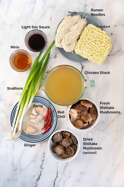 How To Make Authentic Ramen, Japanese Style Ramen Recipe, Easy Broth Soup Recipes Simple, How To Make Ramen Broth Easy, Ramen Broth Recipe Chicken, Easy Ramen Broth Recipes, Authentic Ramen Broth, Ichiran Ramen Recipe, How To Make Ramen Broth