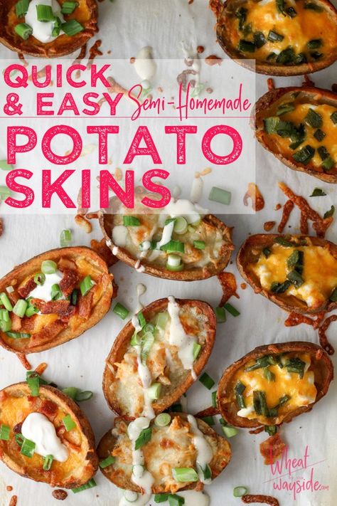 Bbq Bites, Homemade Potato Skins, Loaded Potato Skins, Healthy Superbowl, Healthy Superbowl Snacks, Superbowl Appetizers, Jalapeno Popper, Appetizers Easy Finger Food, Loaded Potato