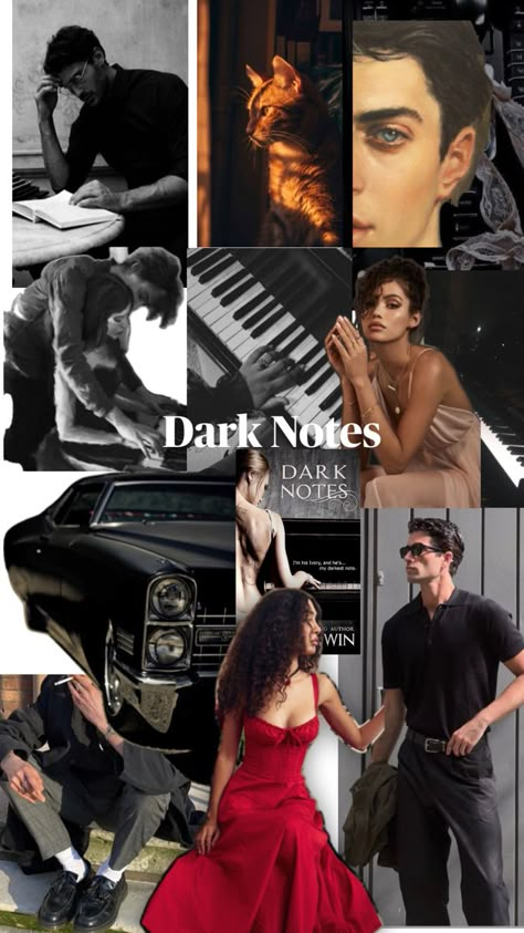 Dark notes aesthetic for the Emeric and Ivory fan club Dark Notes Aesthetic, Dark Notes Pam Godwin, Pam Godwin, Books Edits, Dark Notes, Notes Book, Notes Aesthetic, Aesthetic Life, Book Talk