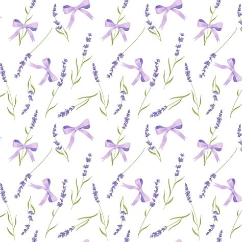 Lavender Paper Flowers, Lilac Pattern, Lion Canvas Painting, Lavender Wallpaper, Lavender Pattern, Lavender Print, Lavender Background, Seamless Wallpaper, Watercolor Vintage