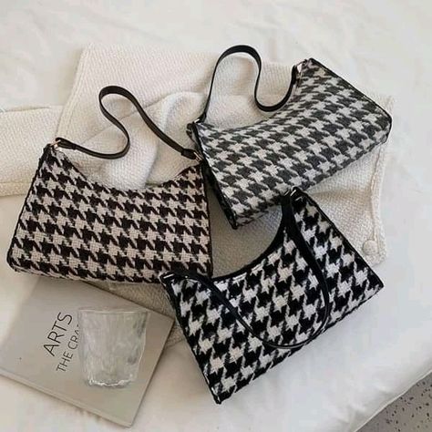 Bags Houndstooth Pattern, Choose Colors, Color Variations, Baby Shoes, Top Handle Bag, Bag Lady, Shoulder Bag, Brand New, Pattern