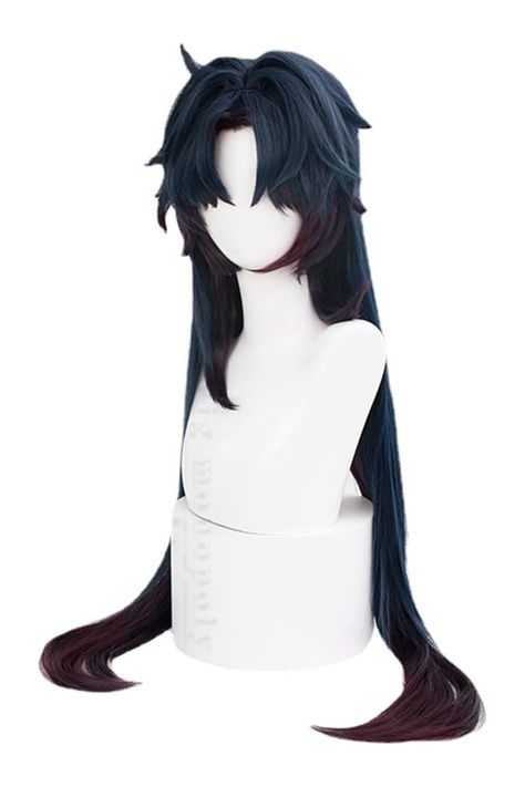 Cos-Animefly Blade Hair Game Honkai: Star Rail Blade Cosplay Wig 90cm Long Hair Heat-Resistant Silk Wig Male Men Halloween Male Hair Wig, Long Hair Male Hairstyles, Male Hair Ideas, Hairstyles For Long Hair Men, Male Hair Styles, Hair Ideas Male, Male Long Hair, Wigs Male, Male Wigs