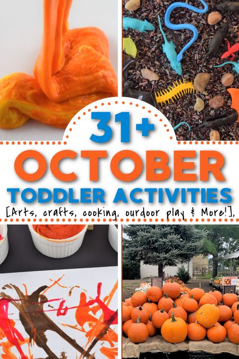 Searching for fun Fall activities for toddlers and preschoolers? We’ve gathered 31 simple and engaging October activities for kids! These October toddler activities are perfect for keeping your 2 or 3-year-old entertained all season long. From fall preschool art projects to fun Halloween crafts, plus exciting fall nature activities, there’s something for every little one to enjoy! Keep your kids busy and inspired with these creative and easy fall crafts! Fall Festival Activities, Fall Activities For Toddlers, Halloween Breakfast, October Activities, Halloween Sensory, Preschool Art Projects, Dollar Store Halloween, Fall Arts And Crafts, Fun Halloween Crafts