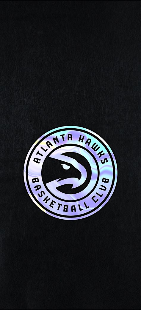 Atlanta Hawks Logo Wallpaper, Atlanta Hawks Wallpaper, Iridescent Wallpaper, Hawks Wallpaper, Basketball Stats, Nba Logos, Bulls Wallpaper, Nba Wallpaper, Hawk Logo