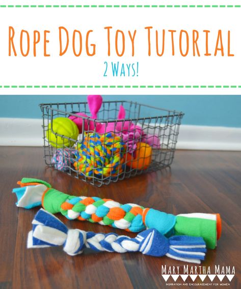 Diy Dog Toys Fleece, Ahg Explorers, Homemade Dog Toys, Dogs Toys, Puppy Obedience Training, Diy Pet Toys, Diy Dog Toys, Basic Dog Training, Mary And Martha