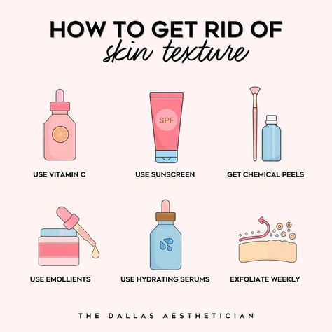 How To Get Rid Of Textured Skin, How To Get Rid Of Textured Skin On Face, Dallas Esthetician, What Is Skin, Rough Bumpy Skin, Textured Skin, Skincare Blogger, Bumpy Skin, Uneven Skin Texture