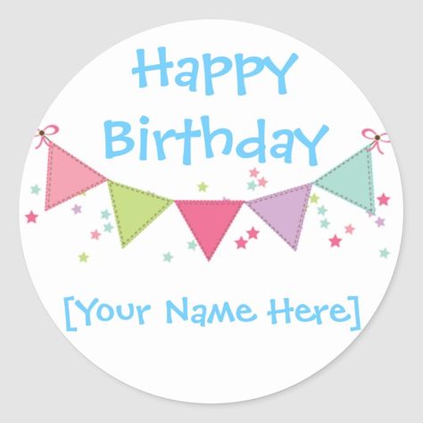 Happy Birthday Stickers Free Printable, Happy Birthday Logo, Happy Birthday Stickers, Happy Birthday Tag, Birthday Logo, Gift Tags Birthday, Happy Birthday Printable, Wild One Birthday Party, Birthday Gift Tags