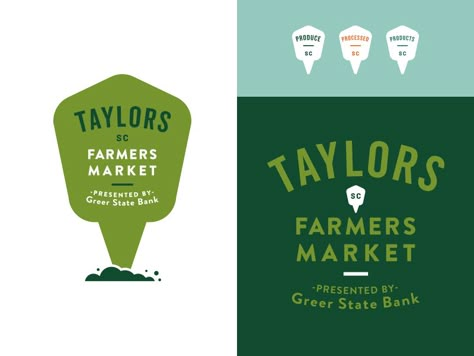 Farmers Market Branding, Farmers Market Packaging, Farmers Garden, Farmers Market Design, Farmer Logo, Farmers Market Logo, Market Branding, Farm Branding, Decor Branding