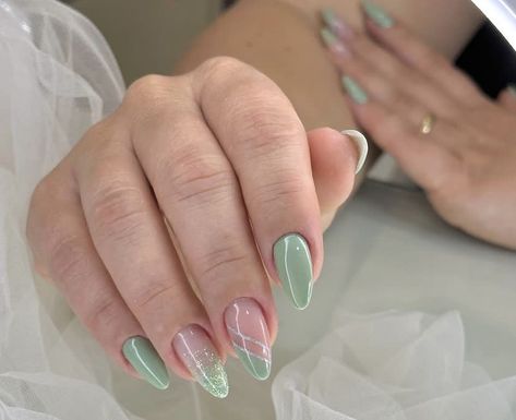 Watermelon Nails, Nails Yellow, Simple Gel Nails, Nail Swag, Chic Nails, Best Acrylic Nails, Green Nails, Blue Nails, Nail Designer