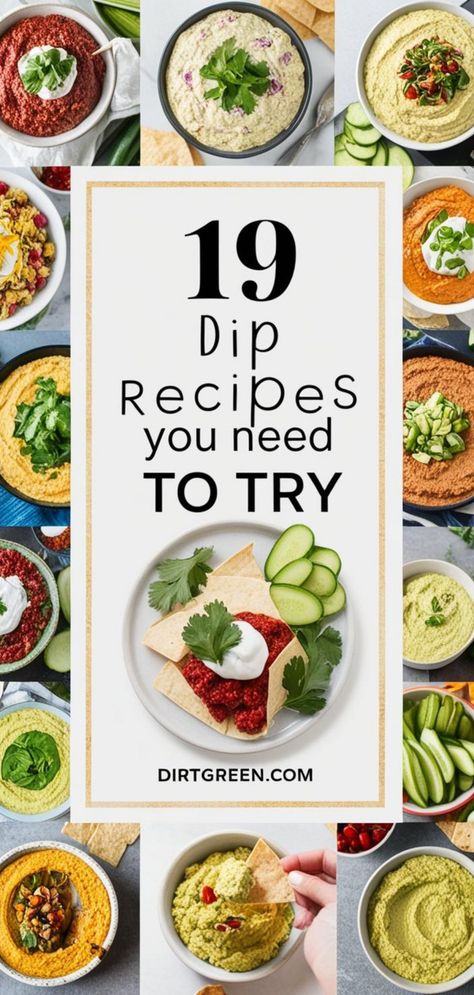 19 Dip Recipes for Any Gathering
Whether it’s a family dinner, holiday get-together, or casual hangout, these 19 delicious dip recipes are perfect for any occasion. Recipes For Game Day, Best Dip Recipes, Here For The Snacks, Delicious Dips Recipes, Fun Dip, Bean Dip, Pita Chips, Yummy Dips, Foods To Try