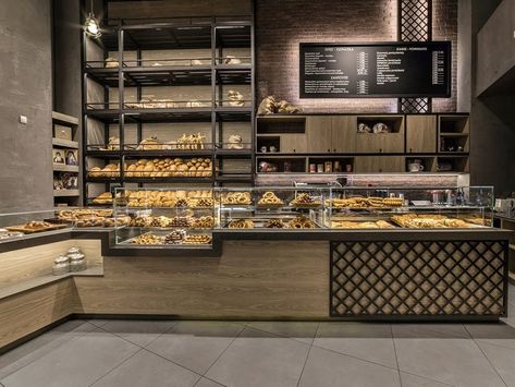 INDUSTRIAL RUSTIC BAKERY | Spyros Stefopoulos Sims Bakery, Bakery Shop Interior, Rustic Bakery, Interior Model, Bakery Design, Bakery Shop, Bakery Bread, Design Drawings, Rustic Industrial