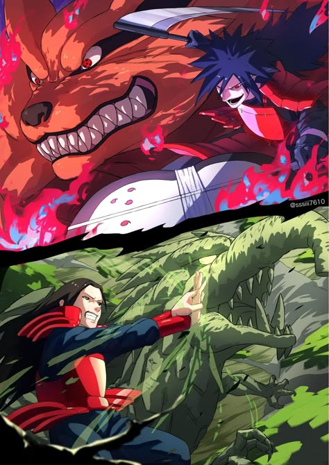 Madara Vs Hashirama, Madara And Hashirama, Pokemon Tattoos, Madara Susanoo, Old Pokemon, Naruto Eyes, Arte Ninja, All Anime Characters, Naruto And Sasuke Wallpaper