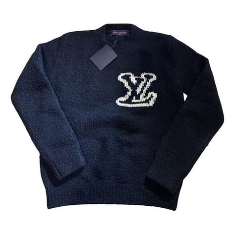 Louis Vuitton Men's Knitwear & Sweatshirt | Buy or Sell LV Clothes - Vestiaire Collective Louis Vuitton Sweatshirt Men, Men Louis Vuitton Outfit, Louis Vuitton Sweatshirt, Lv Clothes, Louis Vuitton Outfit, Digital Wardrobe, Men's Knitwear, Money On My Mind, Knit Blouse