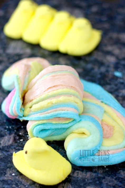 Homemade Edible Slime, Starburst Slime, Safe Slime Recipe, Slime Recipe Kids, Easter Science, Chocolate Slime, Edible Slime Recipe, Candy Science, Cool Slime Recipes