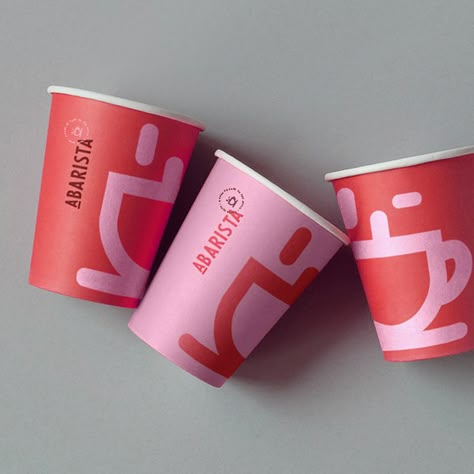 Brazilian Coffee Shop, Cup Branding Design, Coffee Cup Branding, Paper Cup Design Ideas, Cafe Cup Design, Coffee Cup Graphic Design, Coffee Cup Packaging Design, Coffee Shop Branding Design, Paper Cup Packaging