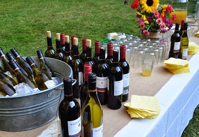 Wedding Wine Bar, San Juan Islands Wedding, Wine Station, Wedding Drink Station, Metal Pail, Wedding Food Drink, My Responsibility, Late Summer Weddings, San Juan Island