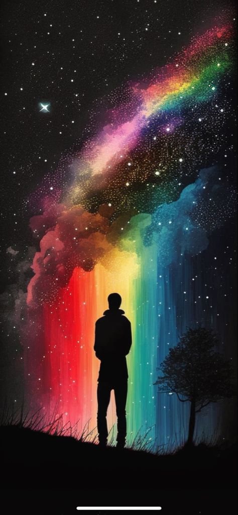 #wallpaper #wallpaperforyourphone #art #rainbow #stars #pride #pridemonth Pride Digital Art, Lgbtq Flags Wallpaper, Wallpaper Backgrounds Pride, Pride Month Wallpapers, Pride Wallpapers Iphone, Happy Pride Month Wallpaper, Lgbtq Wallpapers Aesthetic, Pride Wallpapers Aesthetic, Pride Wallpaper Iphone Aesthetic